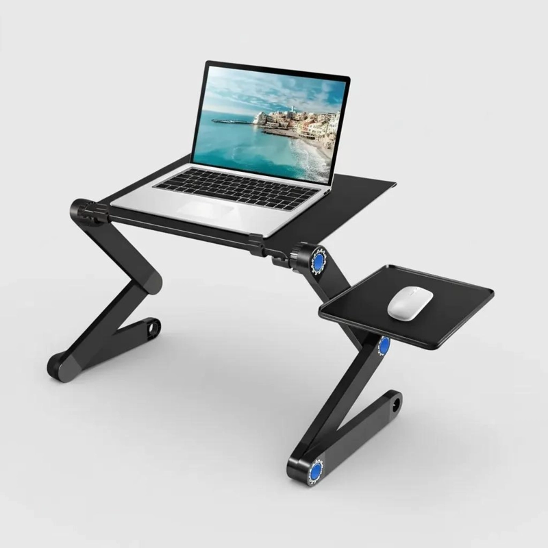 MESA PORTATIL PLEGABLE REGULABLE PARA LAPTOP Y TABLET - 8