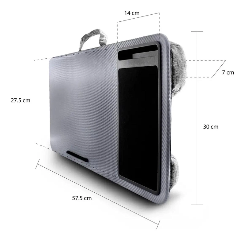 MESA PLEGABLE PARA LAPTOP CON SOPORTE PARA CELULAR Y MOUSE - 8