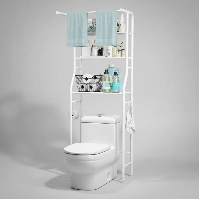ESTANTE ORGANIZADOR PARA BAÑO Y LAVANDERIA CON ALMACENAMIENTO - 5