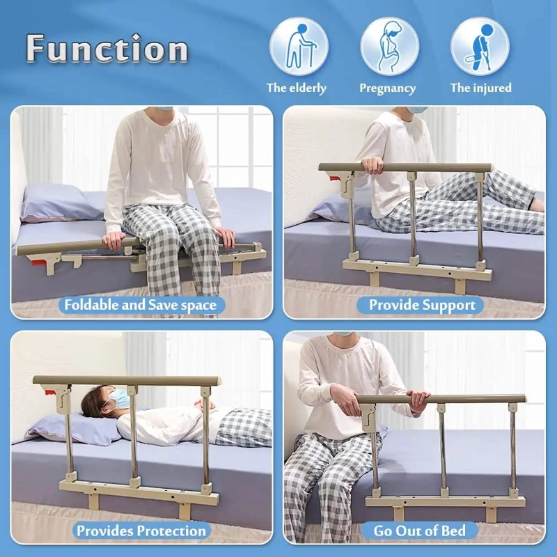 BARANDILLA PLEGABLE DE SEGURIDAD PARA CAMA DE 67 CM - 5