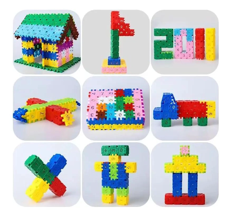 BLOQUES EDUCATIVOS CREATIVOS PARA NIÑOS 90 PIEZAS - 3