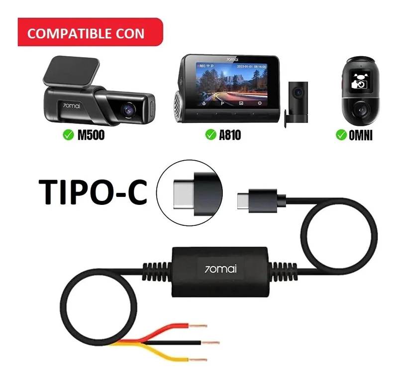 KIT DE CABLEADO TIPO C PARA VIGILANCIA DE VEHICULOS - 5