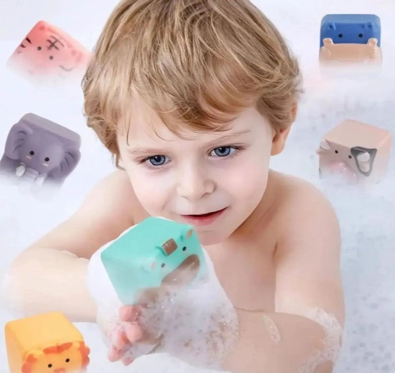 BLOQUES DE CONSTRUCCION APILABLES PARA BEBE S Y NIÑOS - 3
