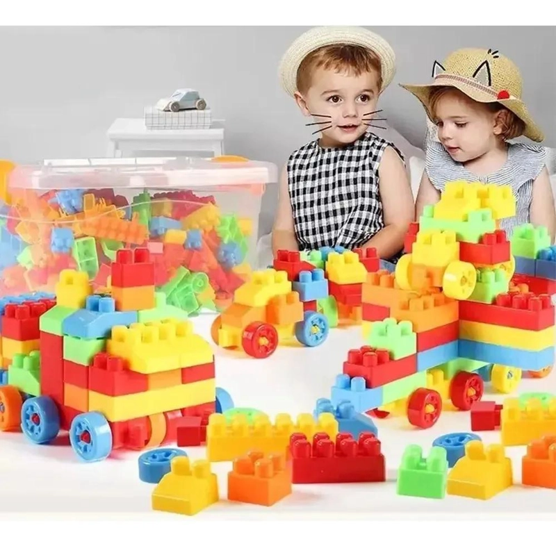 SET DE 150 PIEZAS DE BLOQUES DE CONSTRUCCION CREATIVOS - 10