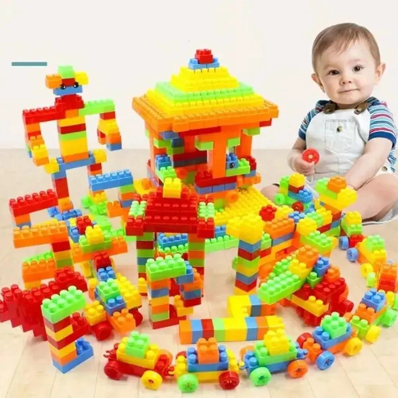 SET DE 150 PIEZAS DE BLOQUES DE CONSTRUCCION CREATIVOS - 7