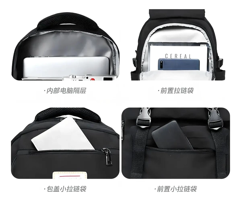 MOCHILA ESCOLAR IMPERMEABLE DE GRAN CAPACIDAD 40L - 2