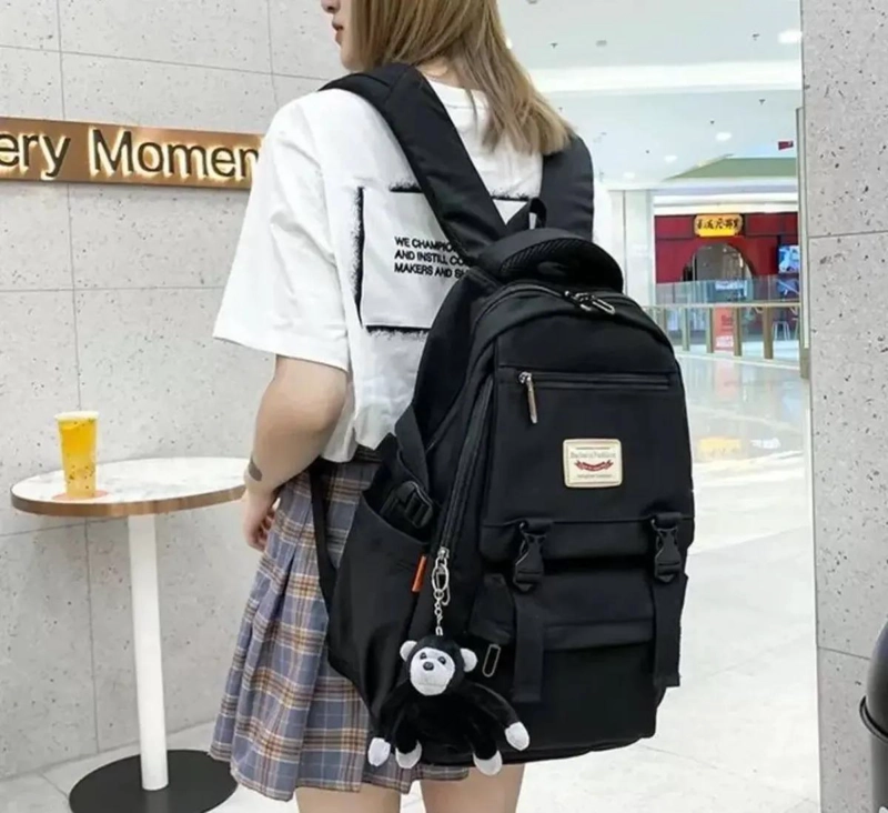 MOCHILA ESCOLAR IMPERMEABLE DE GRAN CAPACIDAD 40L - 5