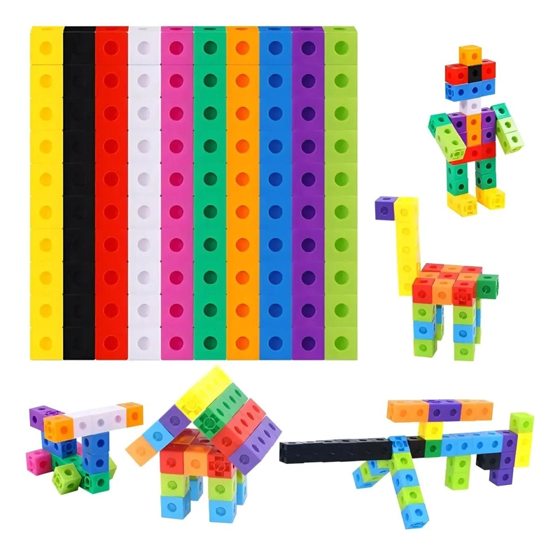 CUBOS CONECTORES PARA APRENDIZAJE MATEMATICO Y LOGICO - 5