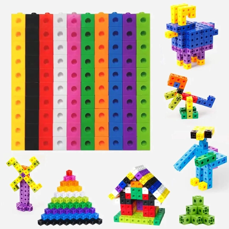 CUBOS CONECTORES EDUCATIVOS PARA CONSTRUCCION Y APRENDIZAJE - 1