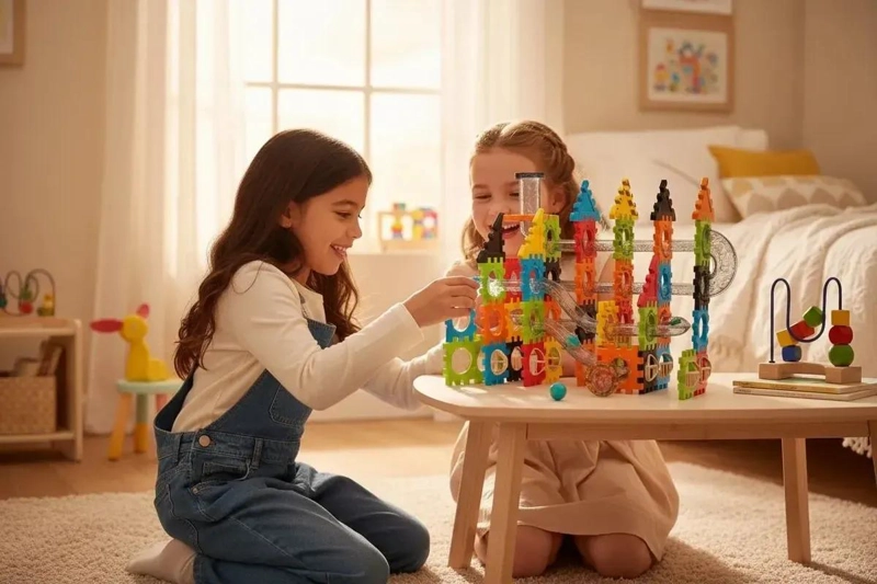 JUEGO DE BLOQUES CREATIVOS PIPELINE PARA NIÑOS 95 PIEZAS - 2