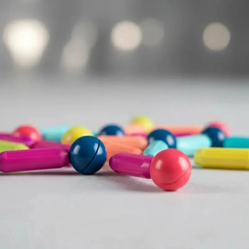 JUEGO DIDACTICO DE BARRAS MAGNE TICAS 3D CON 84 PIEZAS - 10