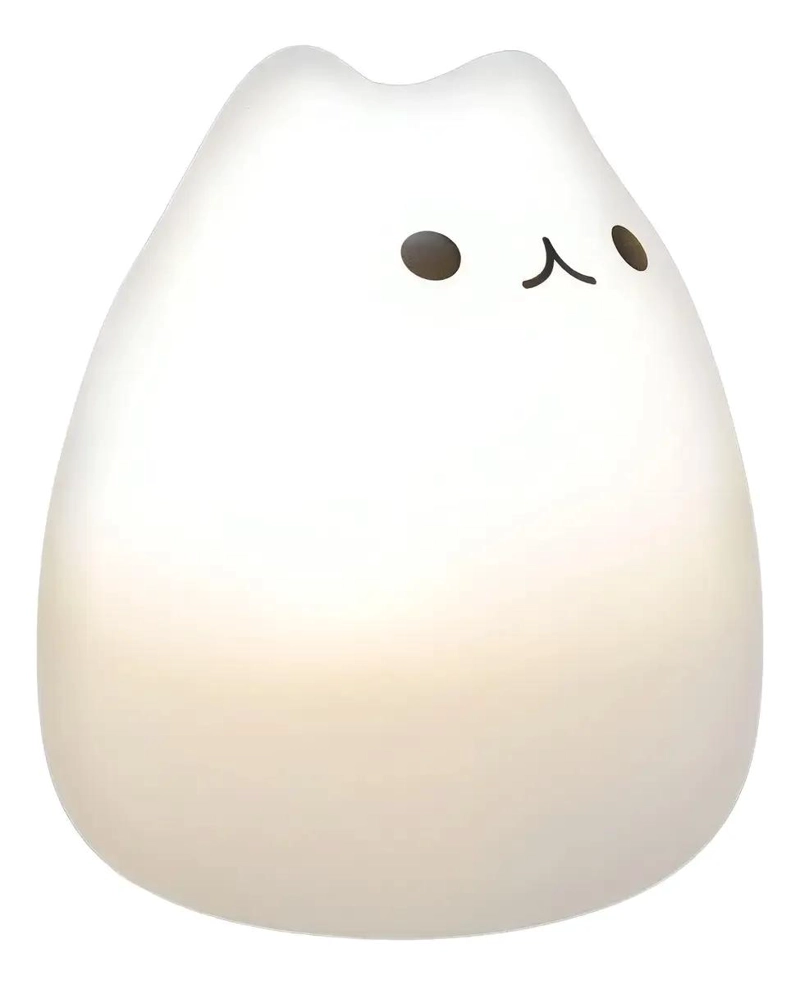LAMPARA LED GATO SILICONA RECARGABLE PARA NIÑOS - 1