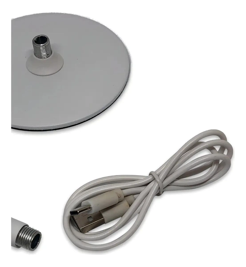 LAMPARA VELADOR LED RECARGABLE USB DIMERIZABLE Y TACTIL - 3