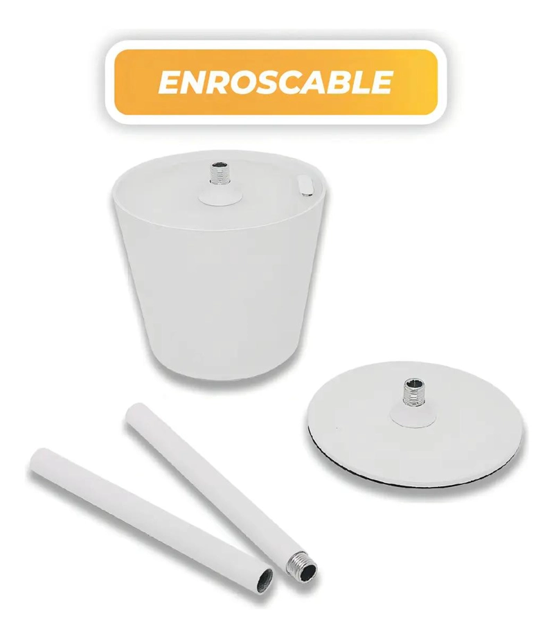LAMPARA VELADOR LED RECARGABLE USB DIMERIZABLE Y TACTIL - 6