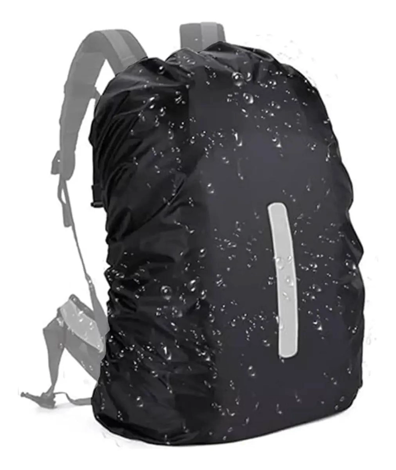 FUNDA IMPERMEABLE REFLECTANTE PARA MOCHILA XL IDEAL PARA DEPORTES - 2