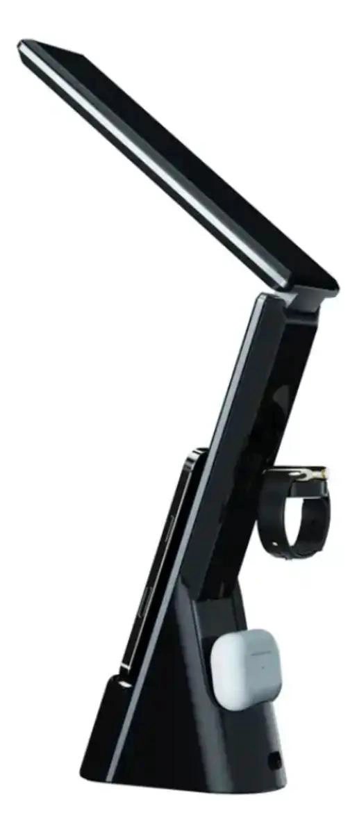 LAMPARA DE ESCRITORIO LED CON CARGA INALAMBRICA 4 EN 1 - 2