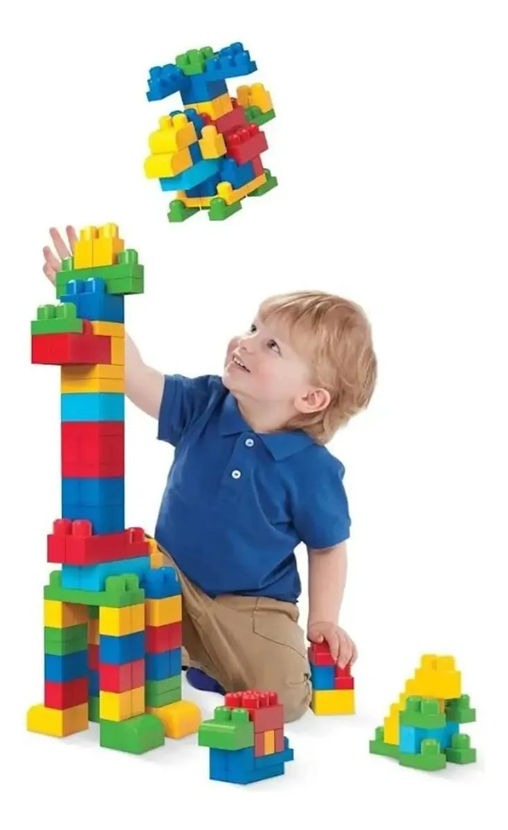 BLOQUES DE CONSTRUCCION MULTICOLOR PARA NIÑOS DE 100 PIEZAS - 3