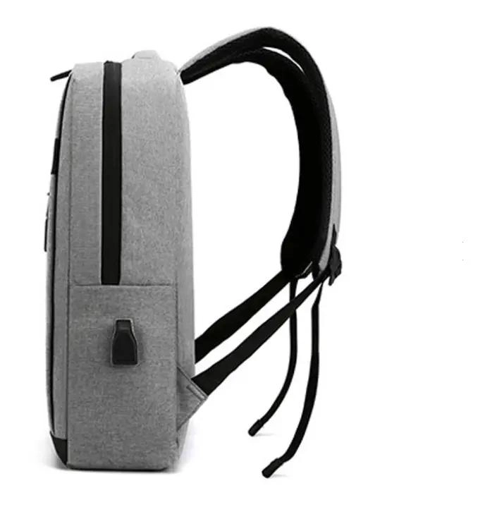 MOCHILA CASUAL UNISEX IMPERMEABLE PARA NOTEBOOK 15'' BURDEOS - 3