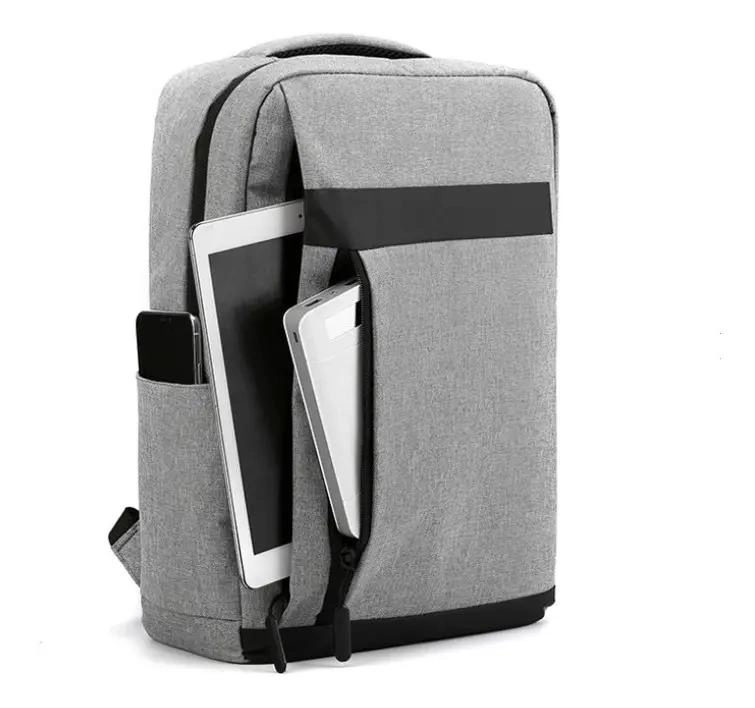 MOCHILA CASUAL UNISEX IMPERMEABLE PARA NOTEBOOK 15'' BURDEOS - 6