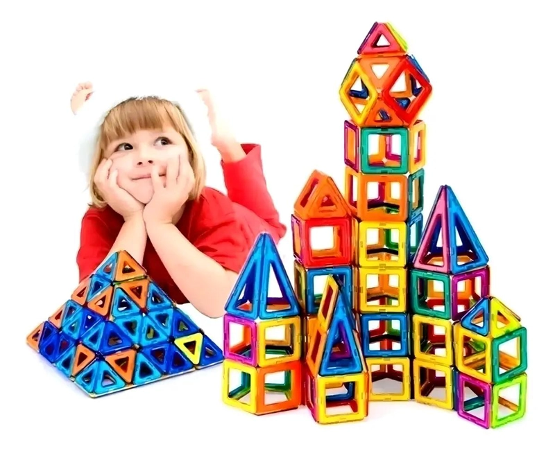 SET DE PIEZAS MAGNE TICAS PARA CONSTRUCCION CREATIVA - 4