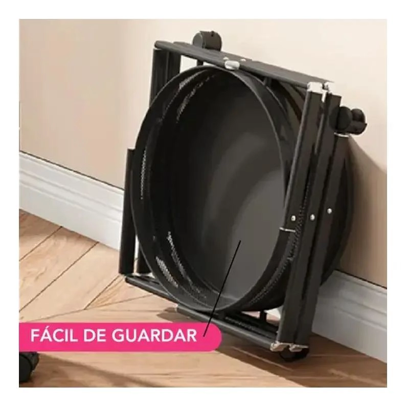 ESTANTE METALICO PLEGABLE CON RUEDAS PARA COCINA - 4