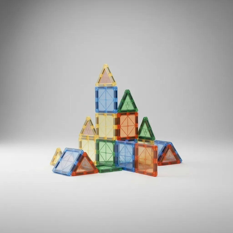 BLOQUES MAGNE TICOS DE 20 PIEZAS PARA NIÑOS CREATIVOS - 2