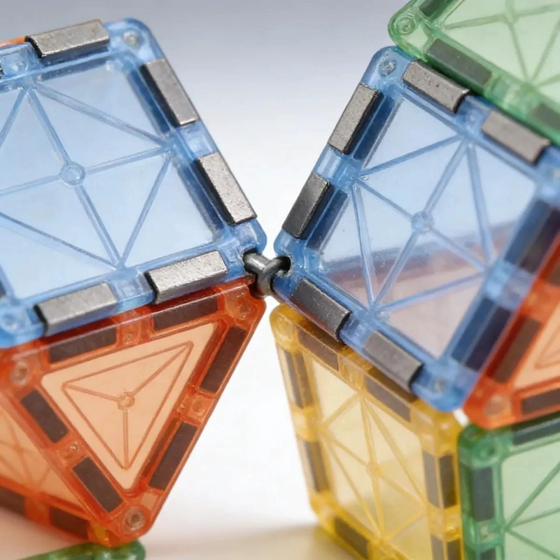 BLOQUES MAGNE TICOS DE 20 PIEZAS PARA NIÑOS CREATIVOS - 7
