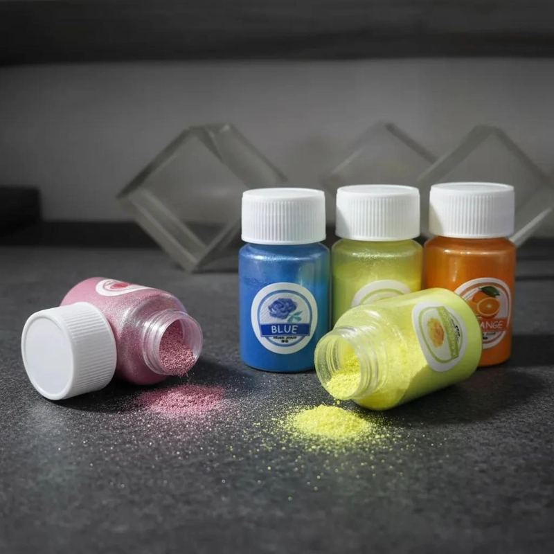 SET DE 5 PIGMENTOS MICA EN POLVO PARA RESINA CREATIVA - 3
