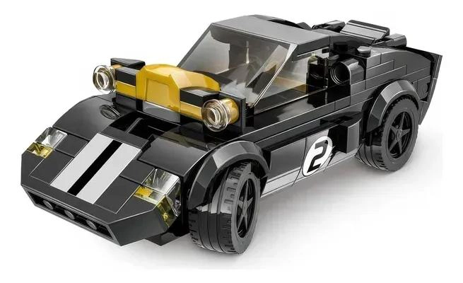 SET DE BLOQUES PARA ARMAR SUPERCAR COLECCIONABLE DE 160 PIEZAS - 1