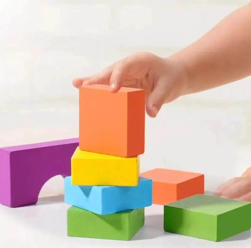 SET DE BLOQUES DE MADERA DIDACTICO 39 PIEZAS PARA NIÑOS - 10