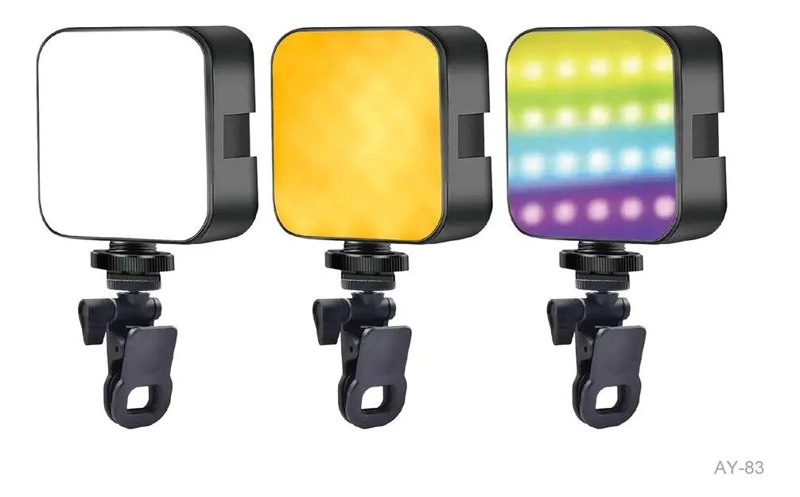 LAMPARA PORTATIL RECARGABLE RGB PARA ILUMINACION - 2