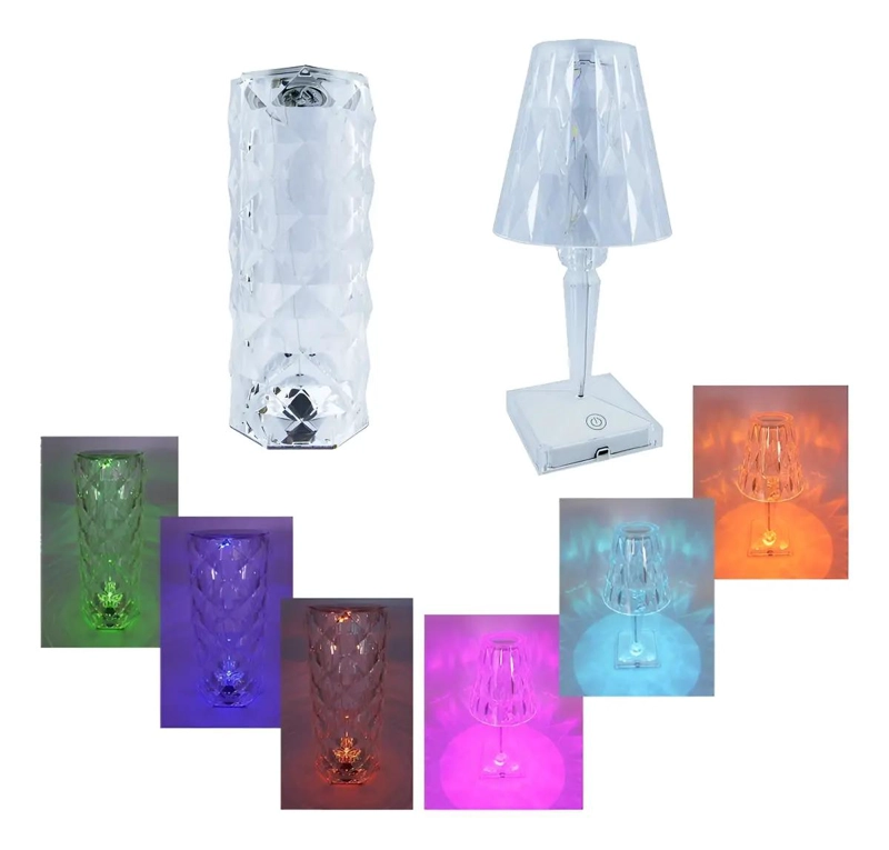 LAMPARA LED RGB CON CONTROL REMOTO PARA DECORACION - 1