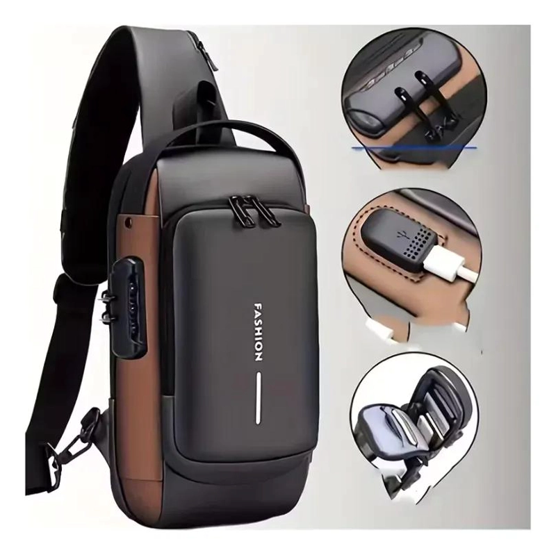 MOCHILA DE VIAJE PARA CABALLERO CON DISEÑO MODERNO - 3