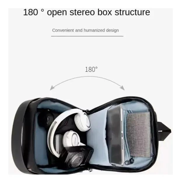 MOCHILA DE VIAJE PARA CABALLERO CON DISEÑO MODERNO - 4