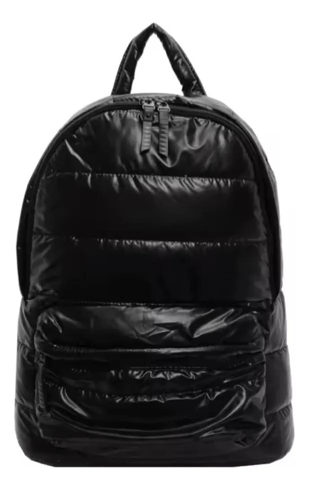 MOCHILA IMPERMEABLE FUCSIA PARA MUJER CON BOLSILLOS - 3