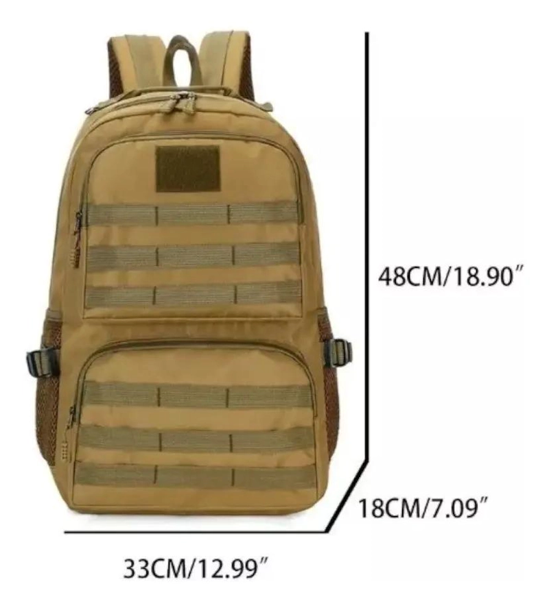 MOCHILA TACTICA MILITAR IMPERMEABLE 35 LITROS - 2
