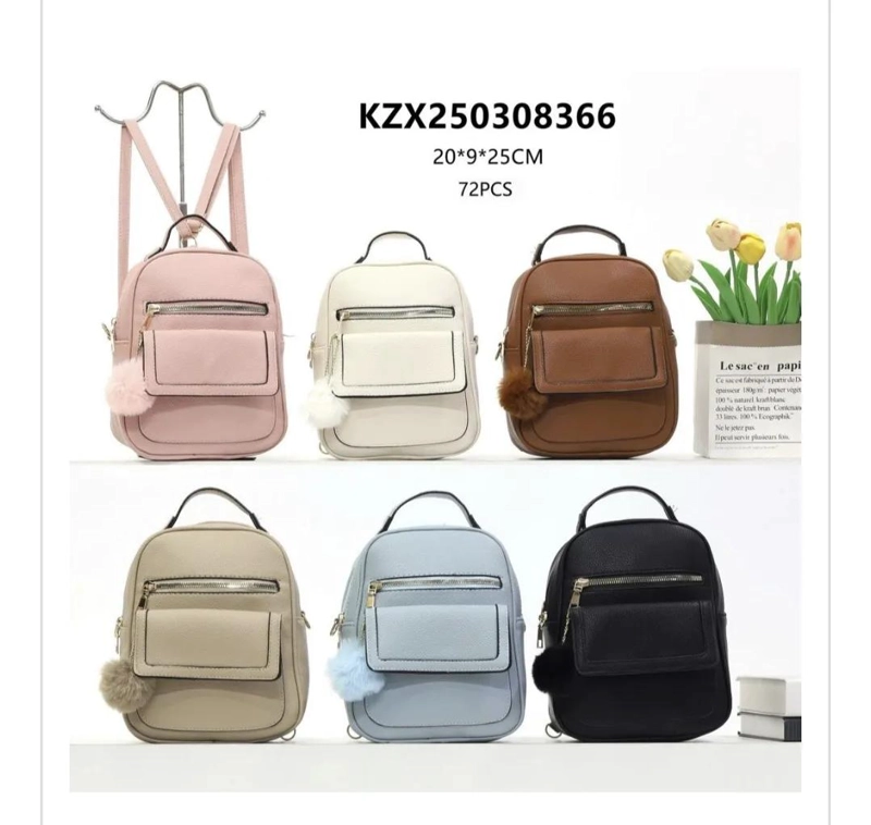 MOCHILA DE CUERO IMPERMEABLE PARA USO DIARIO Y URBANO - 3
