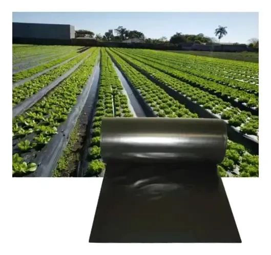 COBERTOR DE POLIETILENO NEGRO IMPERMEABLE 4M X 5M PARA PROTECCION - 4