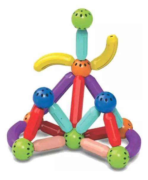 BLOQUES MAGNE TICOS DIDACTICOS PARA CONSTRUCCION INFANTIL - 1