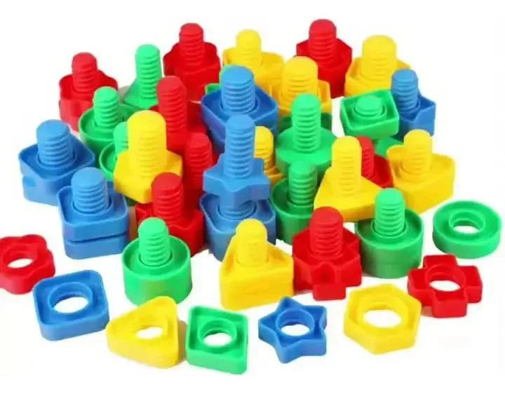 SET DE TUERCAS Y TORNILLOS EDUCATIVO PARA NIÑOS - 5