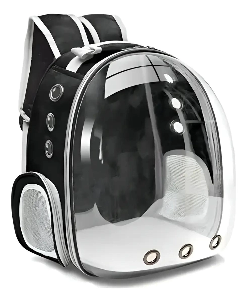 MOCHILA PORTA MASCOTAS IMPERMEABLE Y COMODA PARA VIAJES - 1