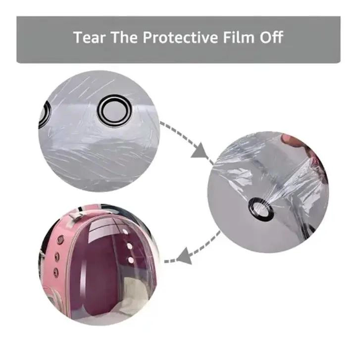 MOCHILA PORTA MASCOTAS IMPERMEABLE Y COMODA PARA VIAJES - 5