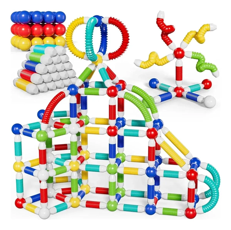 BLOQUES DE CONSTRUCCION MAGNE TICOS PARA NIÑOS, 25 PIEZAS - 1