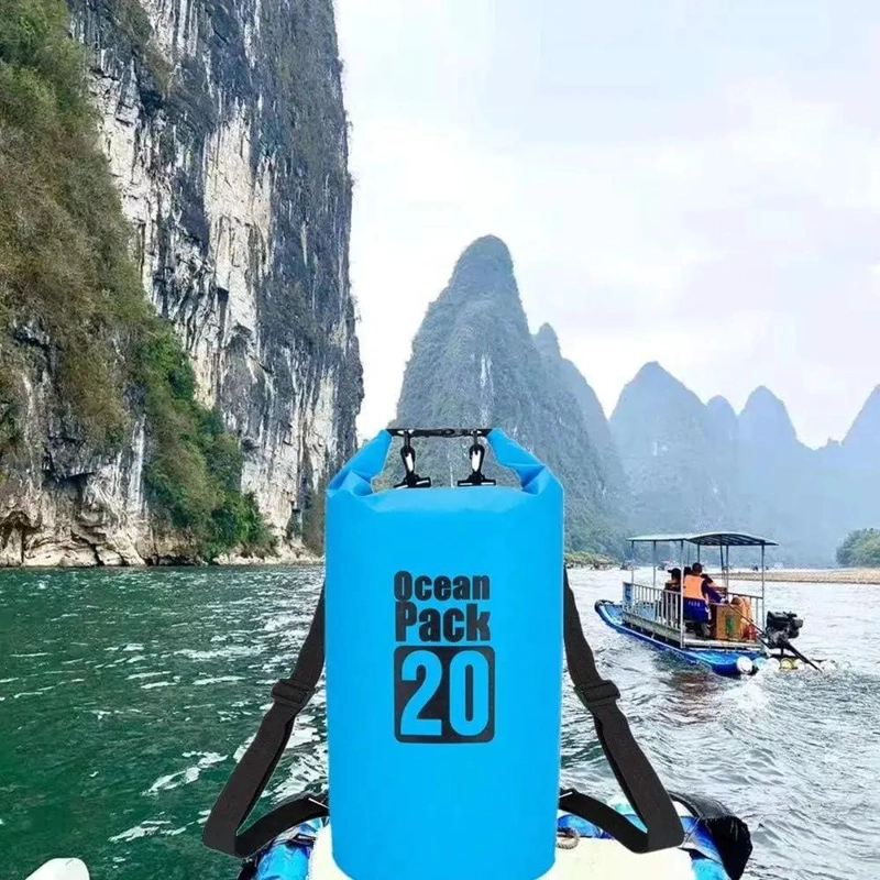 MOCHILA IMPERMEABLE DE 20 LITROS PARA ACTIVIDADES AL AIRE LIBRE - 6