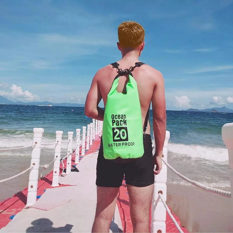 MOCHILA IMPERMEABLE DE 20 LITROS PARA ACTIVIDADES AL AIRE LIBRE - 7