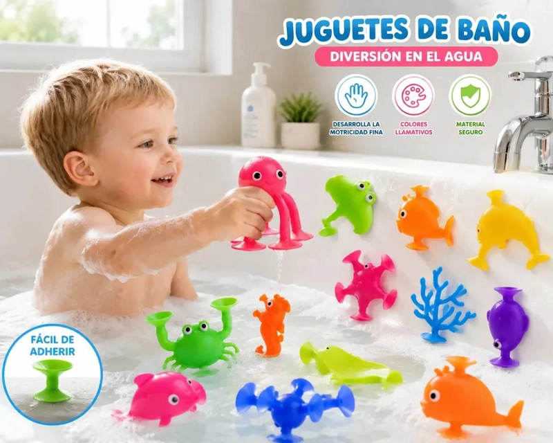 JUGUETE DE CONSTRUCCION CREATIVO CON VENTOSAS PARA NIÑOS - 2