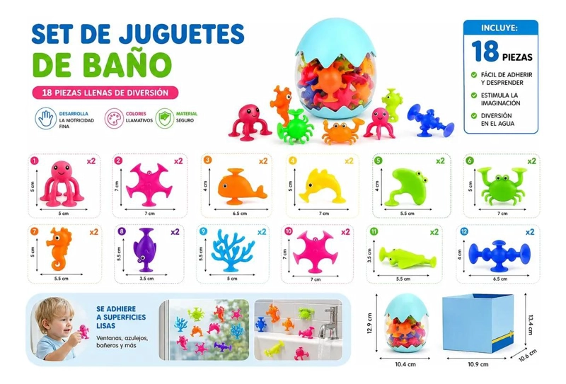 JUGUETE DE CONSTRUCCION CREATIVO CON VENTOSAS PARA NIÑOS - 3