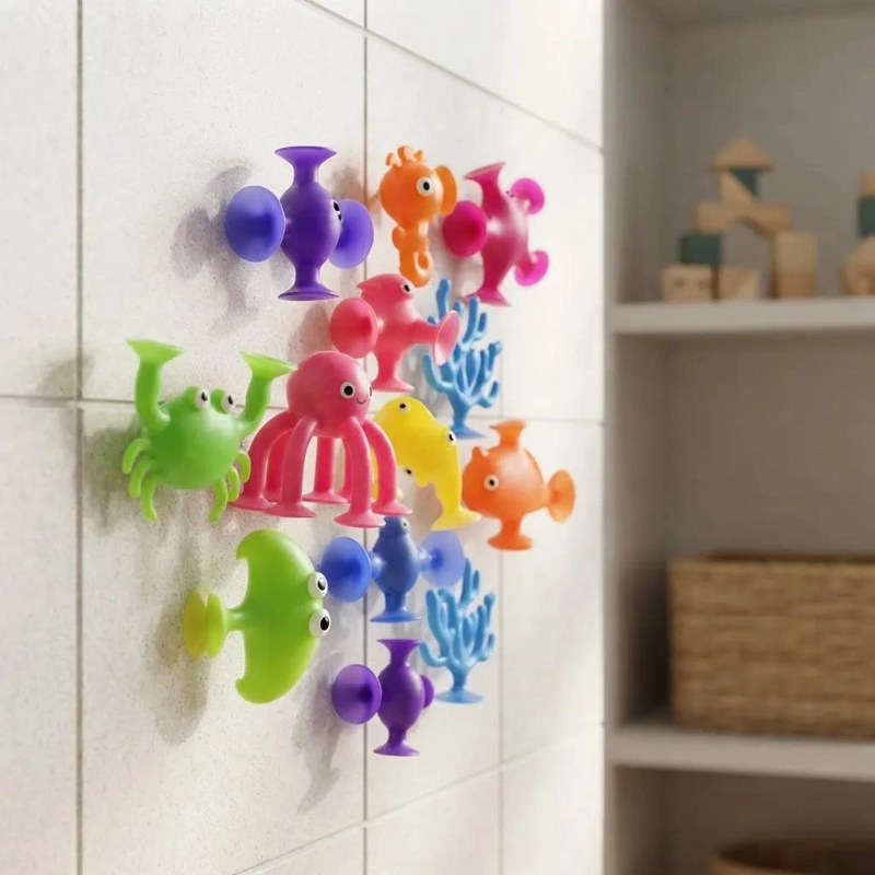 JUGUETE DE CONSTRUCCION CREATIVO CON VENTOSAS PARA NIÑOS - 4