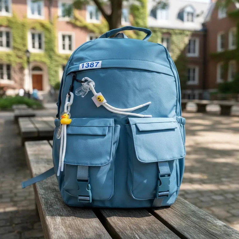 MOCHILA JUVENIL MULTIUSO IMPERMEABLE ESTILO COREANO - 1