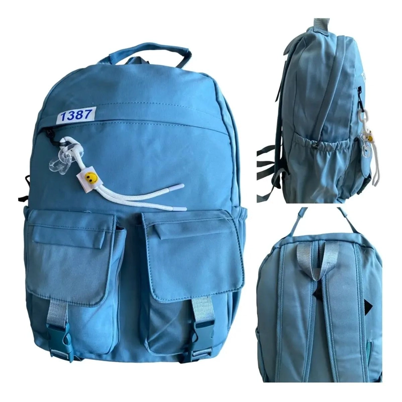 MOCHILA JUVENIL MULTIUSO IMPERMEABLE ESTILO COREANO - 2